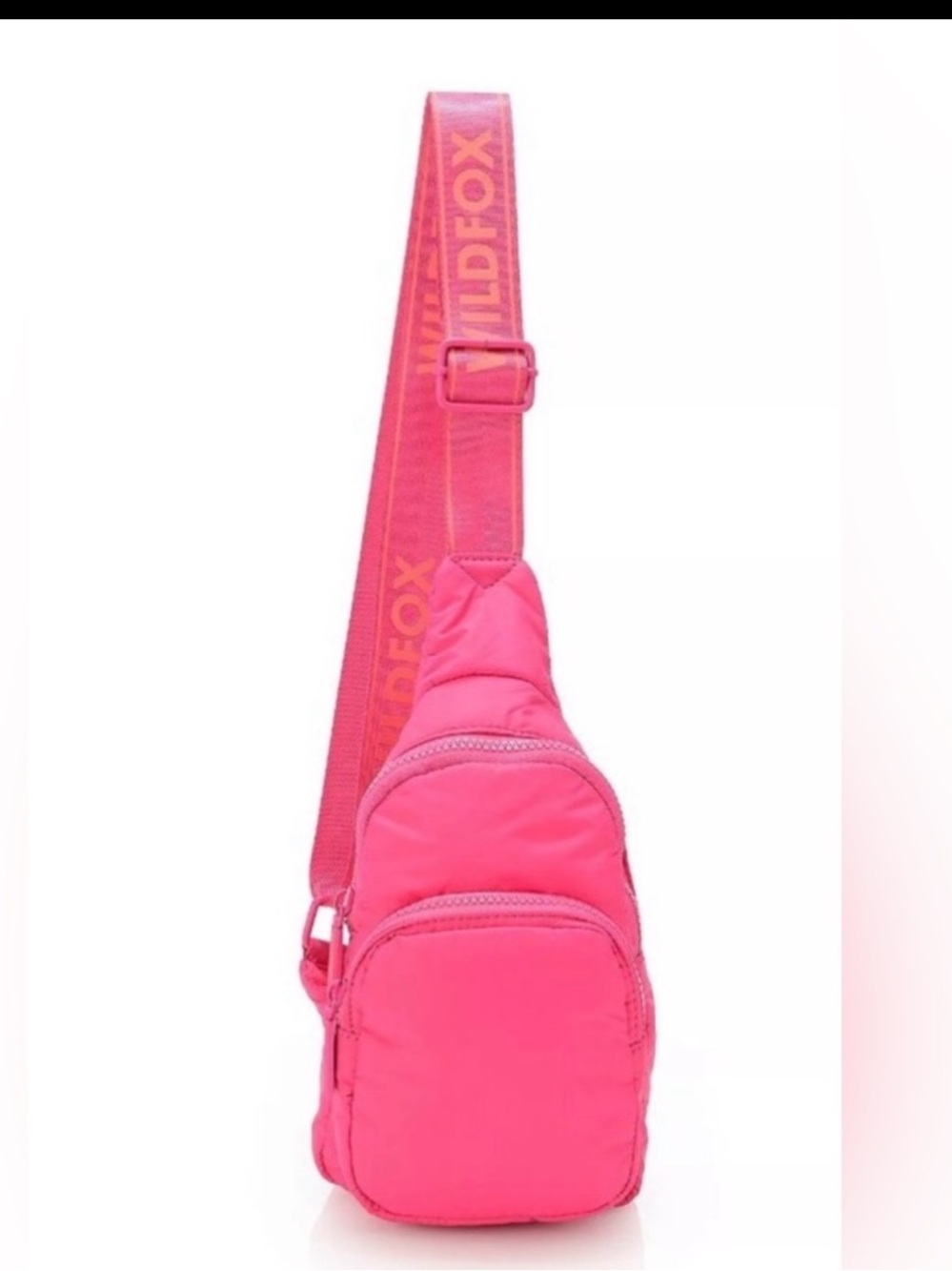Wildfox Hot Pink Crossbody Sling Bag